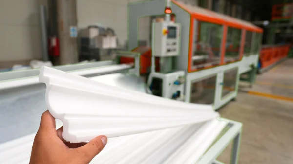 Línea de extrusión de marcos de XPS ALEMO EXT89-XPS-COR
