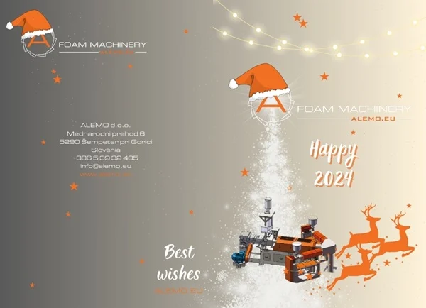 Buon Natale 2023 ALEMO Foam Machinery