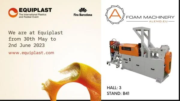 Equiplast 2023 ALEMO Foam Machinery