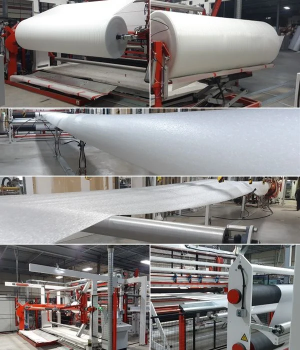 Linea estrusione Ext130 ALEMO Foam Machinery - Nord Amercia